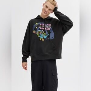 COACH Black Hoodie Rexi 🦖